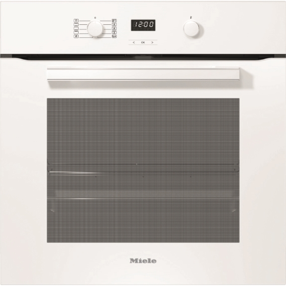 Miele Vitroline 60cm Built-In Pyrolytic Electric Oven - White H2860BPW ...