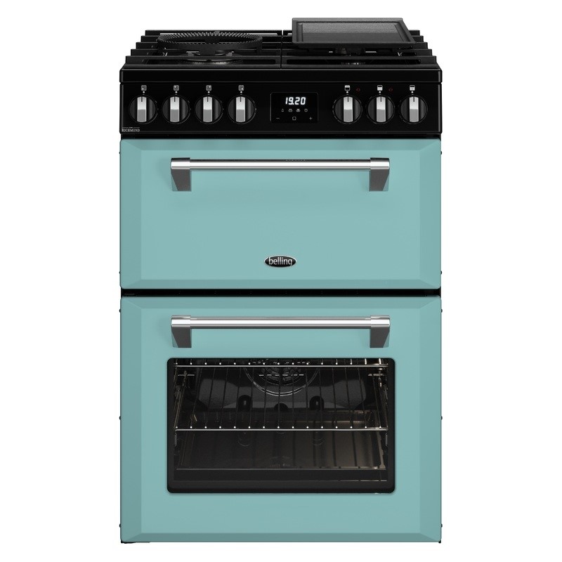 BELLING Mini Richmond Dual Fuel - Country Blue 60CM