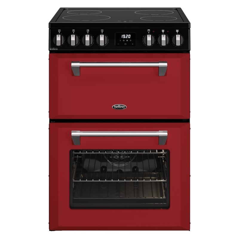 BELLING Mini Richmond Induction - Chilli Red 60CM